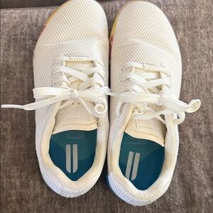 No Bull Trainers She’ll Sunrise White Athletic Sneakers 6.5